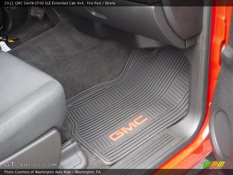 Fire Red / Ebony 2012 GMC Sierra 1500 SLE Extended Cab 4x4