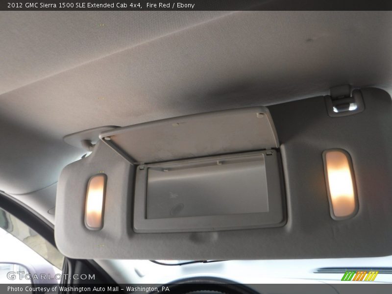 Fire Red / Ebony 2012 GMC Sierra 1500 SLE Extended Cab 4x4