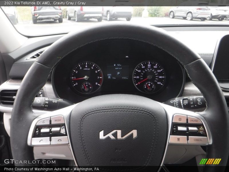 Gravity Gray / Gray 2022 Kia Telluride EX AWD