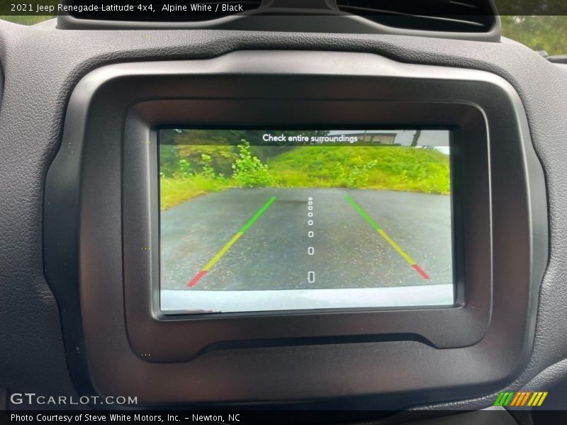 Alpine White / Black 2021 Jeep Renegade Latitude 4x4