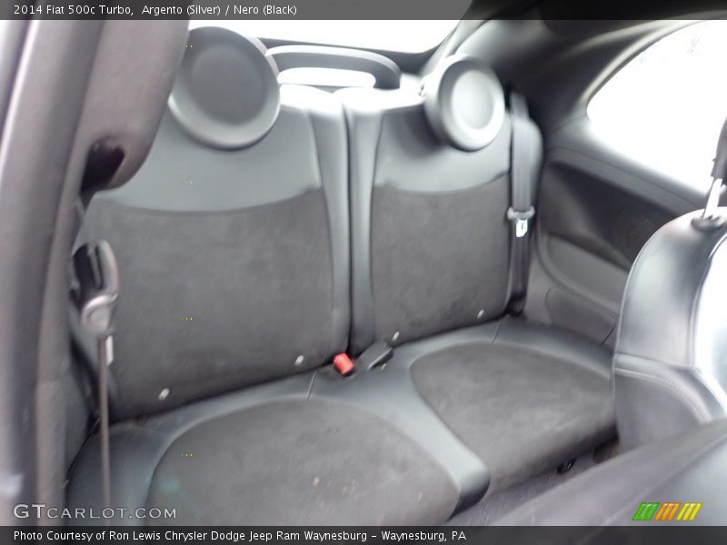 Argento (Silver) / Nero (Black) 2014 Fiat 500c Turbo