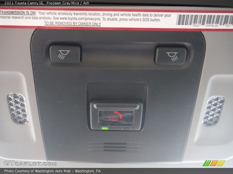 Predawn Gray Mica / Ash 2021 Toyota Camry SE