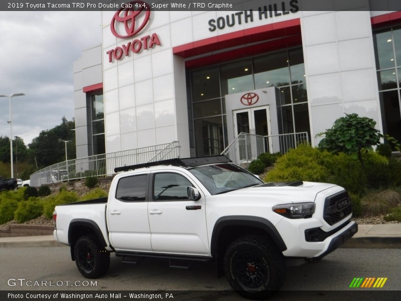 Super White / TRD Graphite 2019 Toyota Tacoma TRD Pro Double Cab 4x4