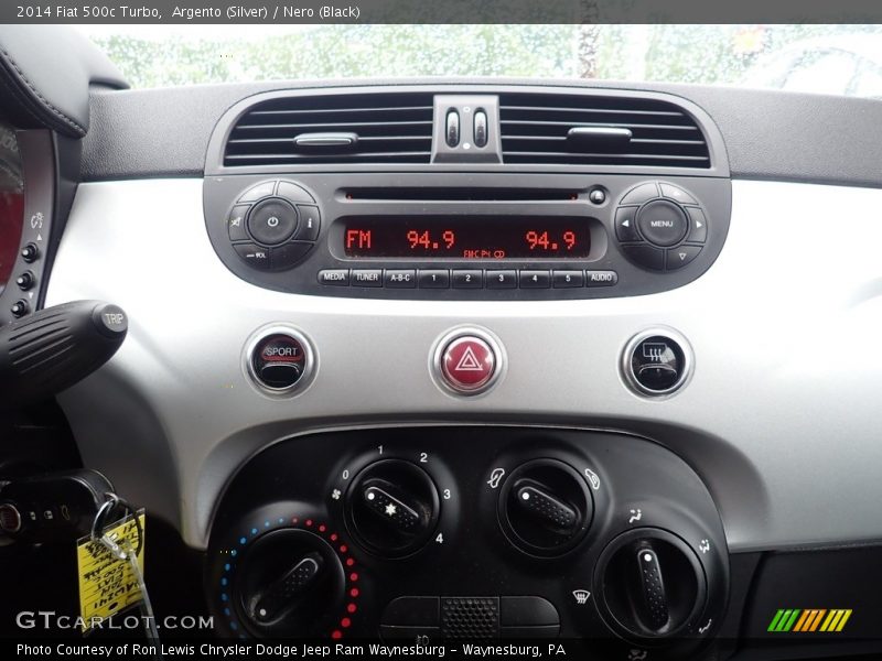 Controls of 2014 500c Turbo