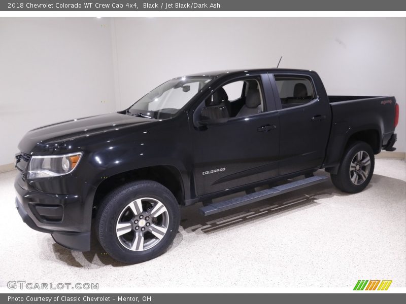 Black / Jet Black/Dark Ash 2018 Chevrolet Colorado WT Crew Cab 4x4