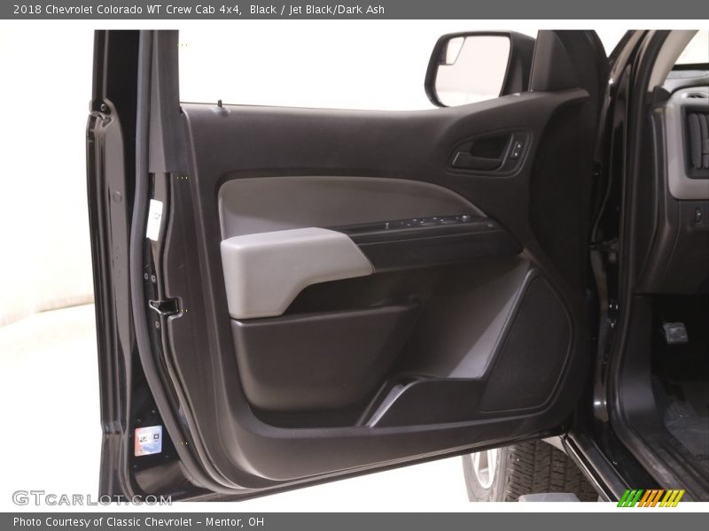 Black / Jet Black/Dark Ash 2018 Chevrolet Colorado WT Crew Cab 4x4