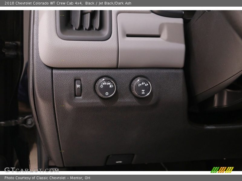 Black / Jet Black/Dark Ash 2018 Chevrolet Colorado WT Crew Cab 4x4