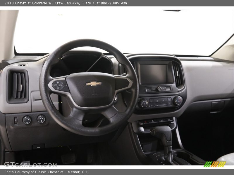 Black / Jet Black/Dark Ash 2018 Chevrolet Colorado WT Crew Cab 4x4