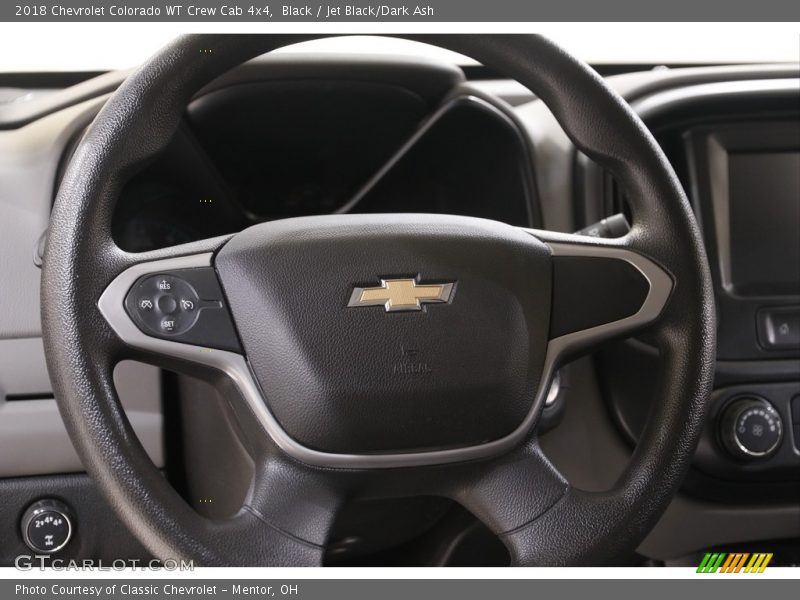 Black / Jet Black/Dark Ash 2018 Chevrolet Colorado WT Crew Cab 4x4