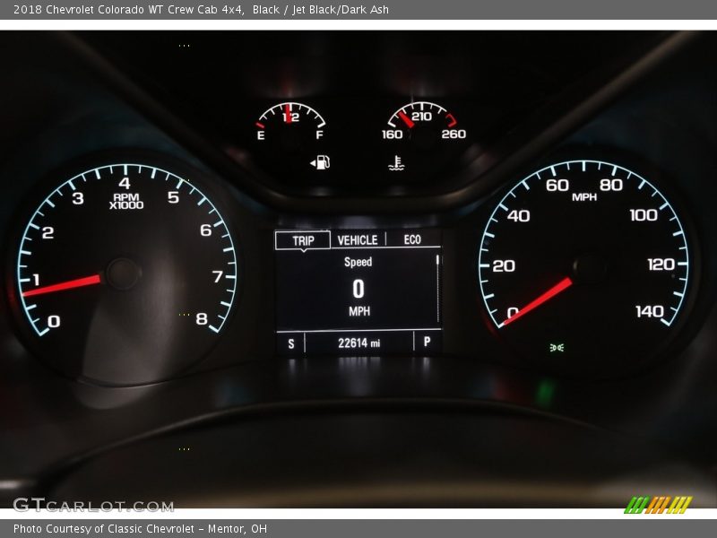 Black / Jet Black/Dark Ash 2018 Chevrolet Colorado WT Crew Cab 4x4