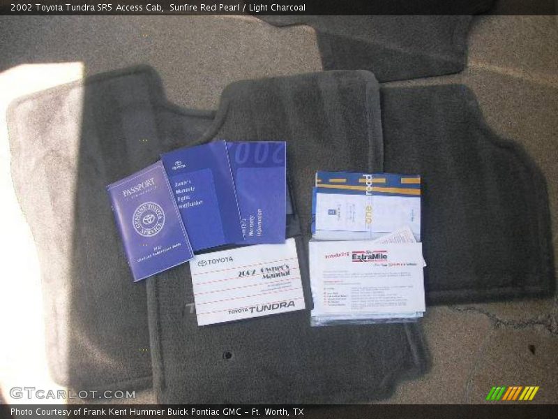 Sunfire Red Pearl / Light Charcoal 2002 Toyota Tundra SR5 Access Cab