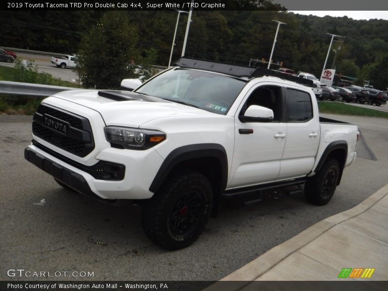 Super White / TRD Graphite 2019 Toyota Tacoma TRD Pro Double Cab 4x4