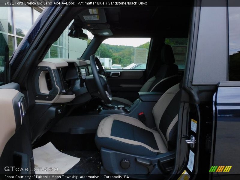 Front Seat of 2021 Bronco Big Bend 4x4 4-Door