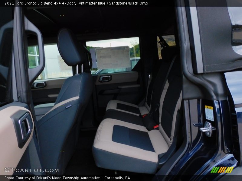 Rear Seat of 2021 Bronco Big Bend 4x4 4-Door