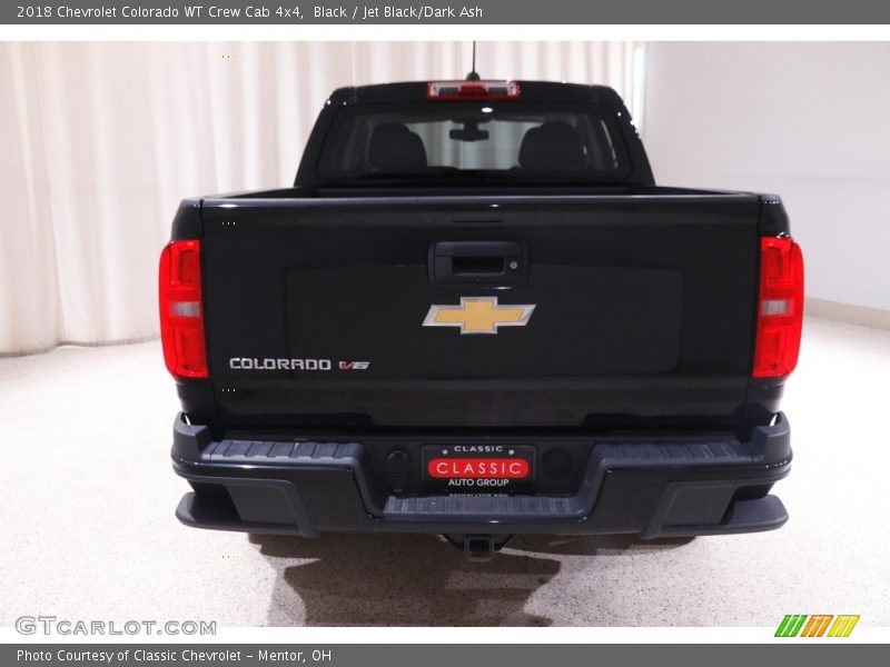 Black / Jet Black/Dark Ash 2018 Chevrolet Colorado WT Crew Cab 4x4