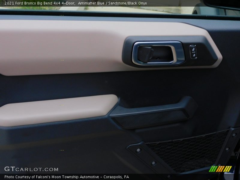 Antimatter Blue / Sandstone/Black Onyx 2021 Ford Bronco Big Bend 4x4 4-Door