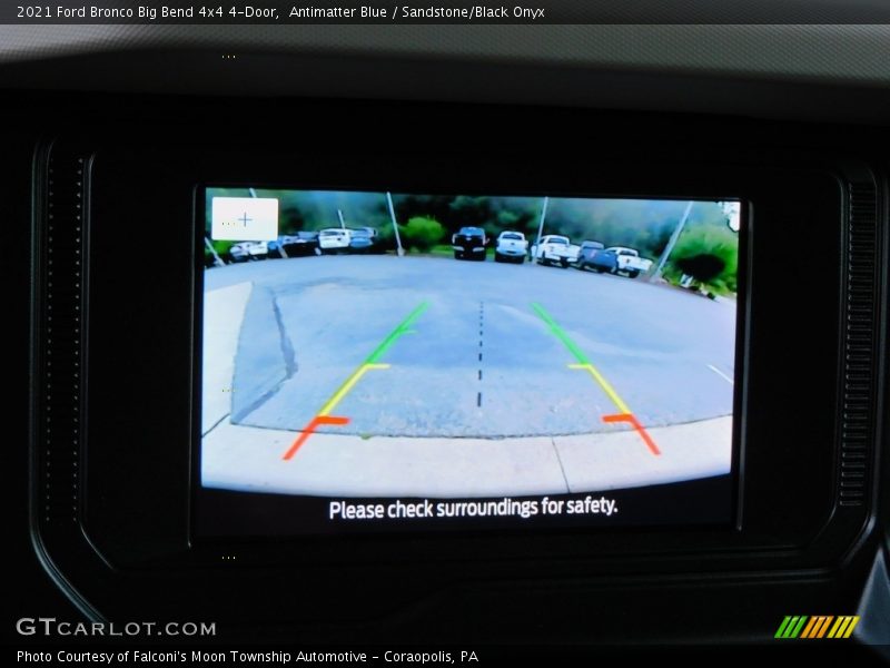 Antimatter Blue / Sandstone/Black Onyx 2021 Ford Bronco Big Bend 4x4 4-Door