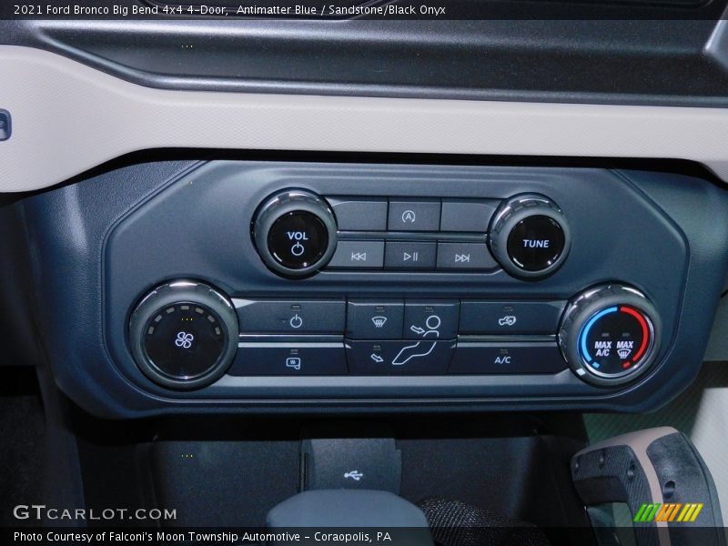 Antimatter Blue / Sandstone/Black Onyx 2021 Ford Bronco Big Bend 4x4 4-Door
