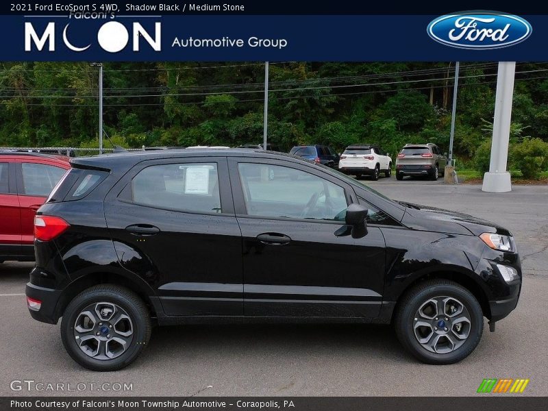 Shadow Black / Medium Stone 2021 Ford EcoSport S 4WD