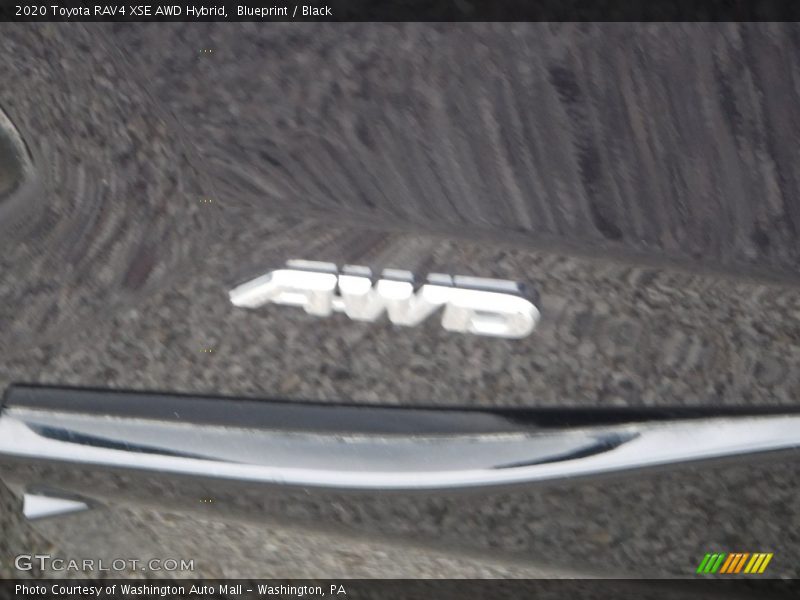 Blueprint / Black 2020 Toyota RAV4 XSE AWD Hybrid