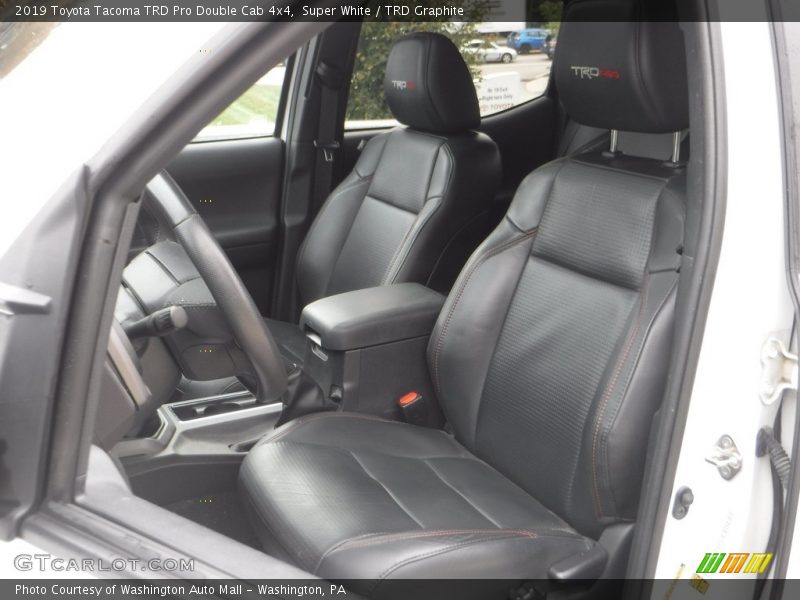 Front Seat of 2019 Tacoma TRD Pro Double Cab 4x4