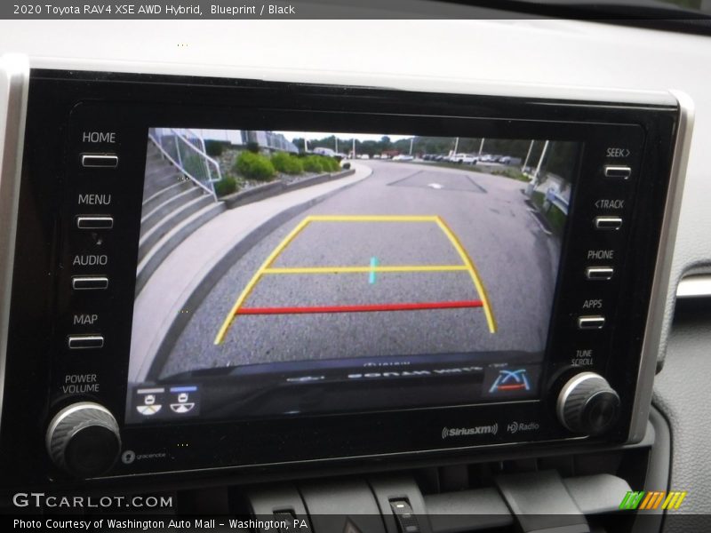 Blueprint / Black 2020 Toyota RAV4 XSE AWD Hybrid