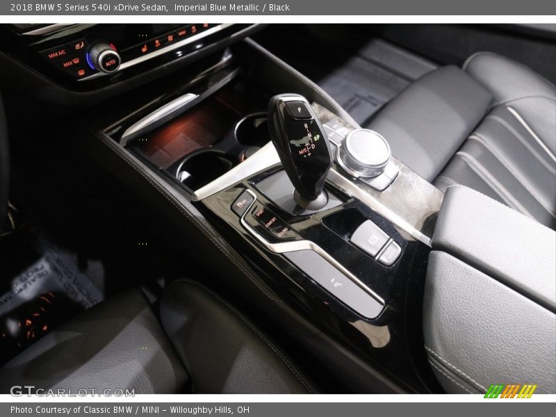 Imperial Blue Metallic / Black 2018 BMW 5 Series 540i xDrive Sedan