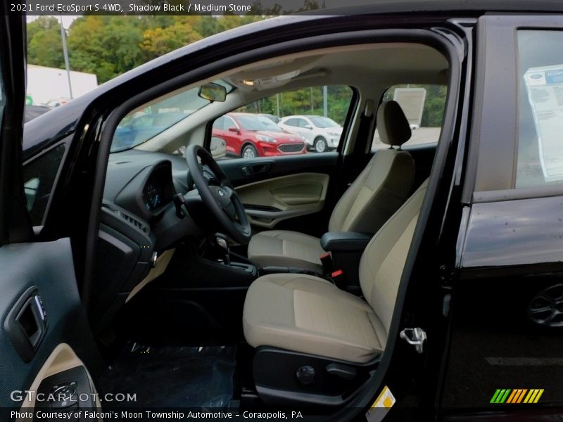 Front Seat of 2021 EcoSport S 4WD
