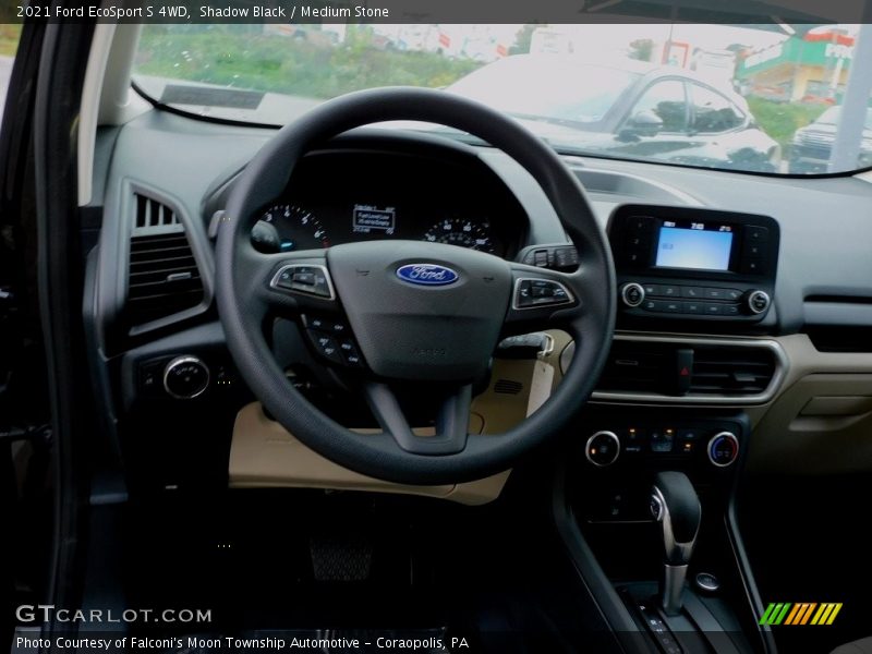 Shadow Black / Medium Stone 2021 Ford EcoSport S 4WD