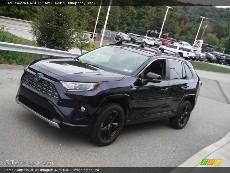 Blueprint / Black 2020 Toyota RAV4 XSE AWD Hybrid