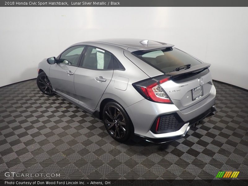 2018 Civic Sport Hatchback Lunar Silver Metallic