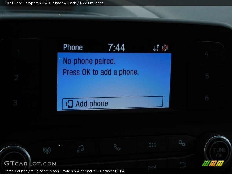 Shadow Black / Medium Stone 2021 Ford EcoSport S 4WD