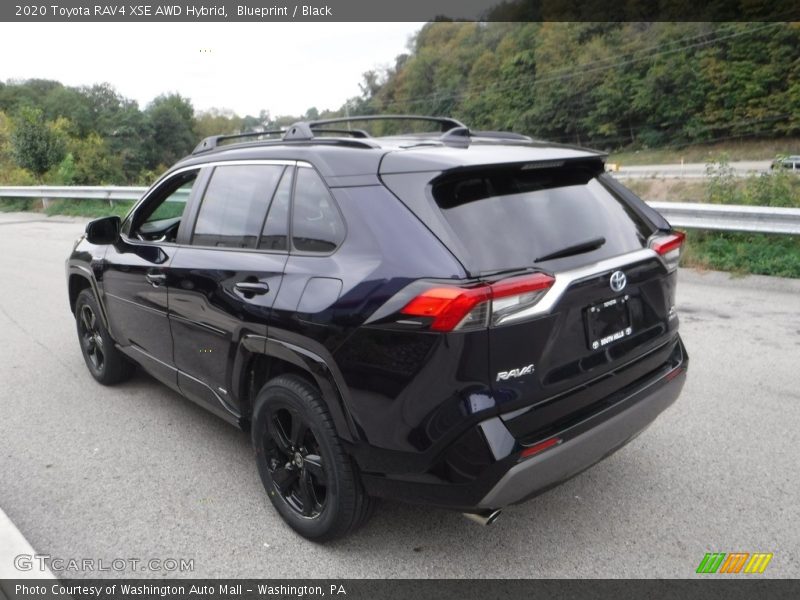 Blueprint / Black 2020 Toyota RAV4 XSE AWD Hybrid