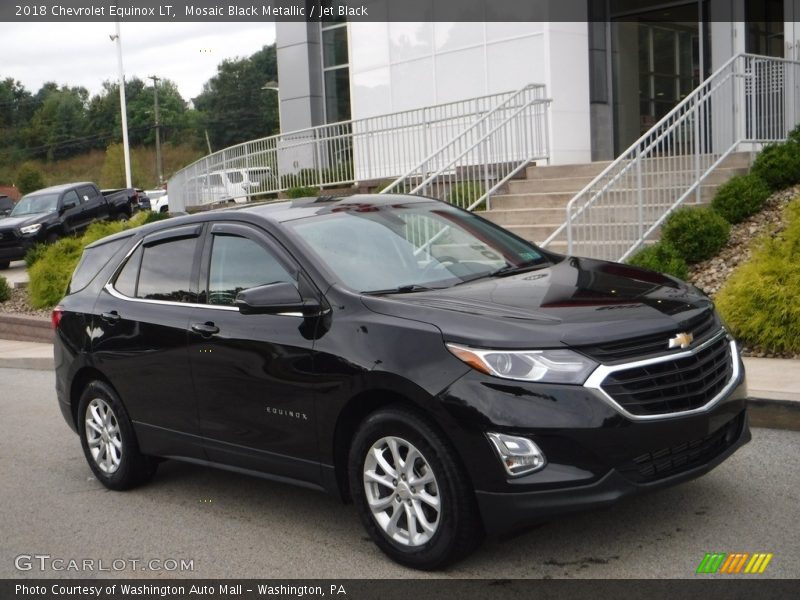 Mosaic Black Metallic / Jet Black 2018 Chevrolet Equinox LT