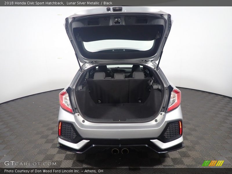 Lunar Silver Metallic / Black 2018 Honda Civic Sport Hatchback