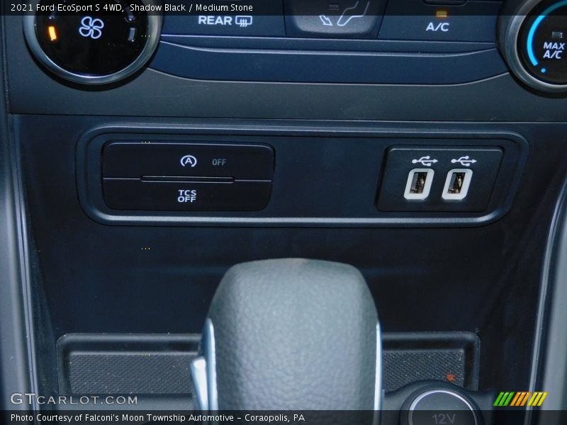 Shadow Black / Medium Stone 2021 Ford EcoSport S 4WD