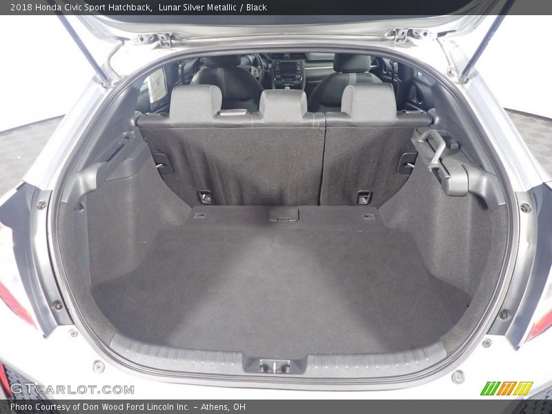 Lunar Silver Metallic / Black 2018 Honda Civic Sport Hatchback
