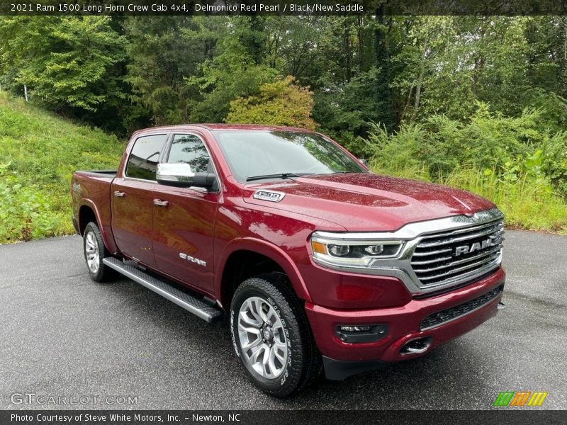 Front 3/4 View of 2021 1500 Long Horn Crew Cab 4x4