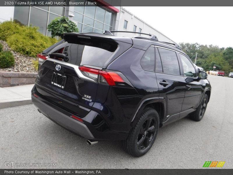 Blueprint / Black 2020 Toyota RAV4 XSE AWD Hybrid