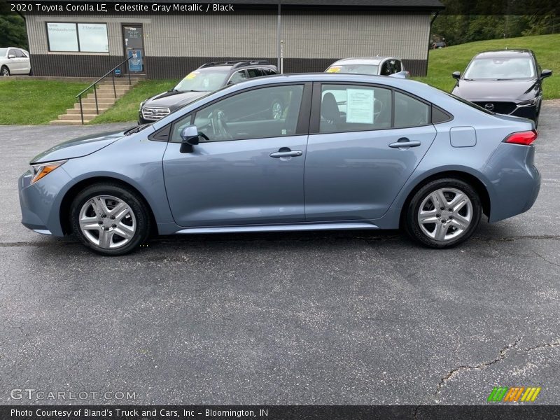 Celestite Gray Metallic / Black 2020 Toyota Corolla LE