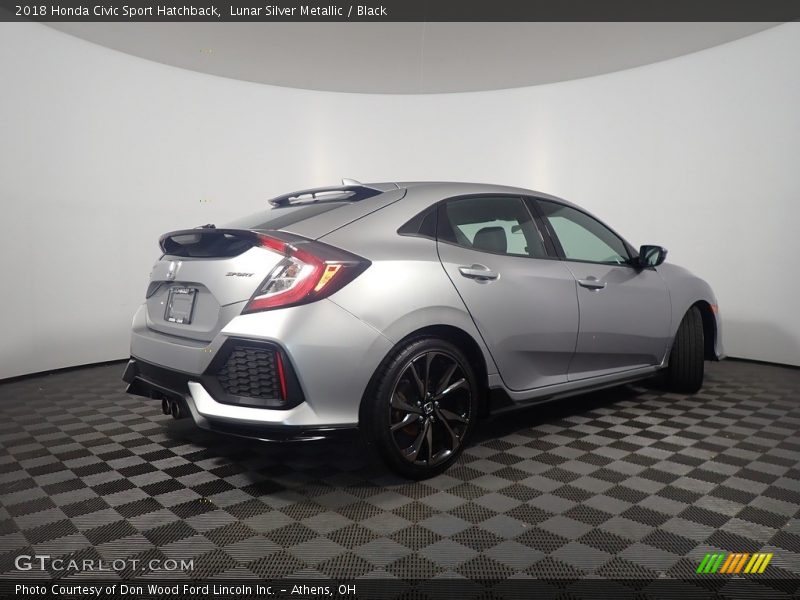  2018 Civic Sport Hatchback Lunar Silver Metallic