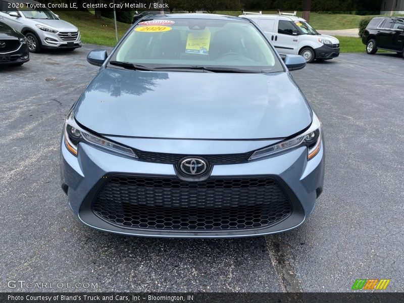 Celestite Gray Metallic / Black 2020 Toyota Corolla LE