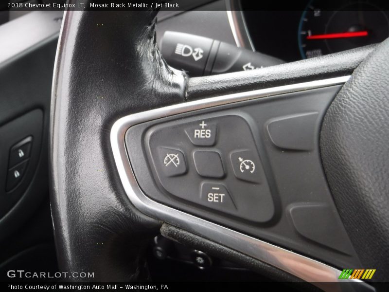 Mosaic Black Metallic / Jet Black 2018 Chevrolet Equinox LT