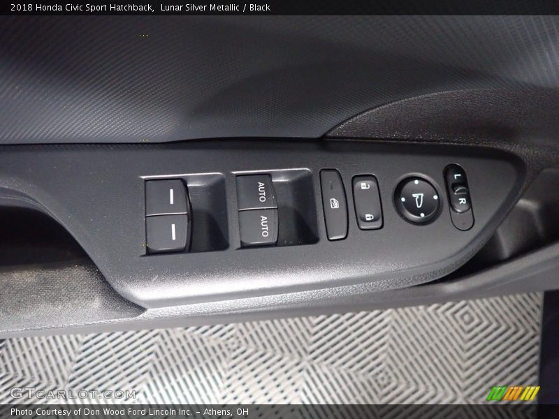 Lunar Silver Metallic / Black 2018 Honda Civic Sport Hatchback