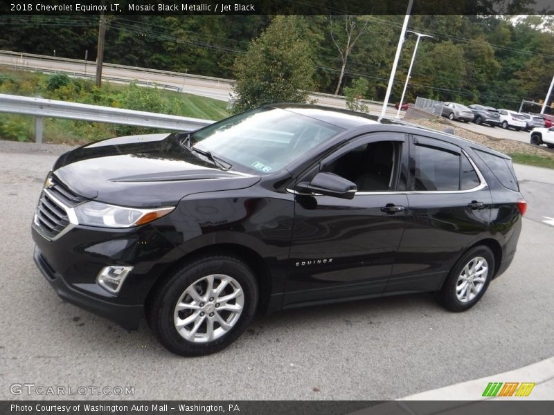 Mosaic Black Metallic / Jet Black 2018 Chevrolet Equinox LT