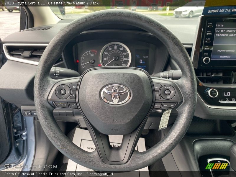 Celestite Gray Metallic / Black 2020 Toyota Corolla LE