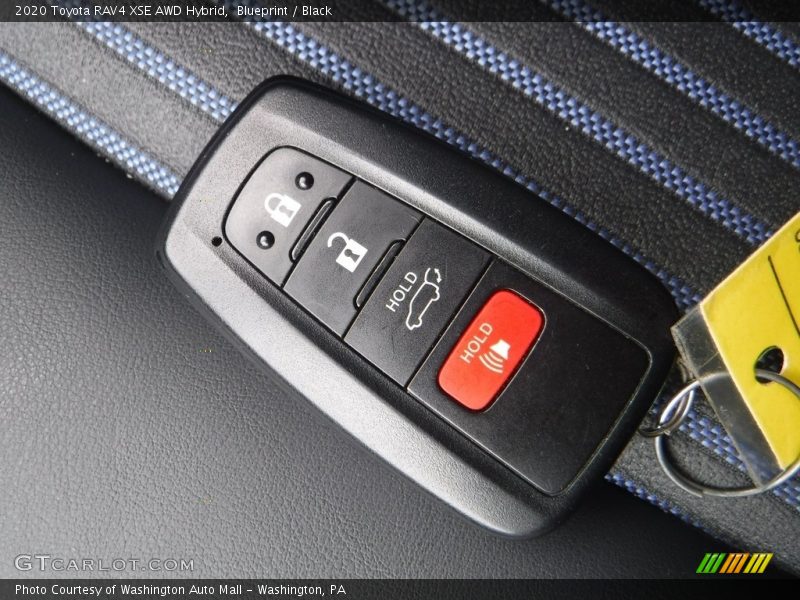 Keys of 2020 RAV4 XSE AWD Hybrid