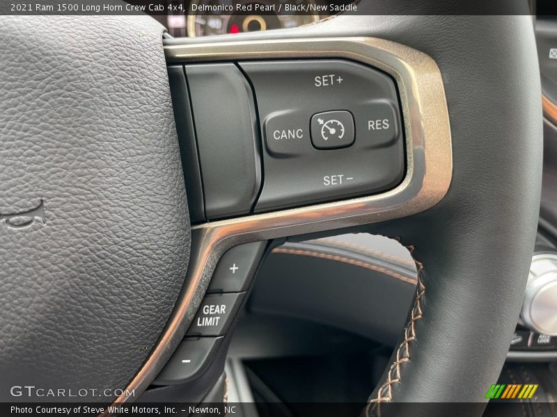  2021 1500 Long Horn Crew Cab 4x4 Steering Wheel