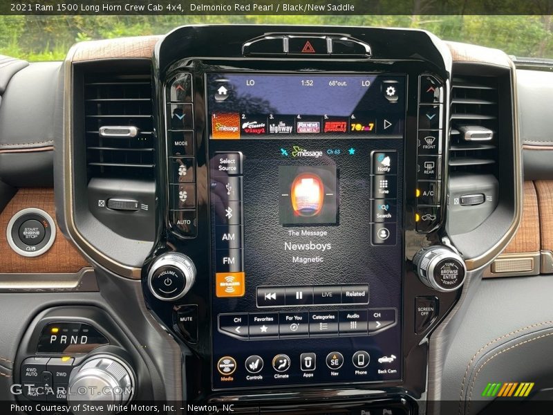 Controls of 2021 1500 Long Horn Crew Cab 4x4