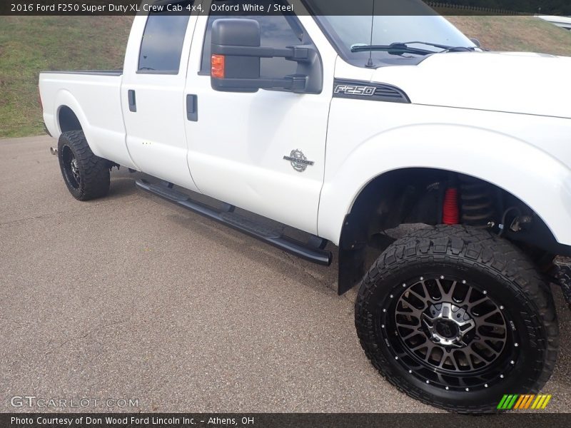 Oxford White / Steel 2016 Ford F250 Super Duty XL Crew Cab 4x4